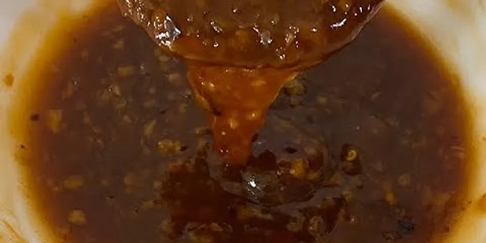 Cách làm nước chấm thịt heo nướng