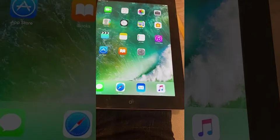 Cách lắp sim 4G cho iPad
