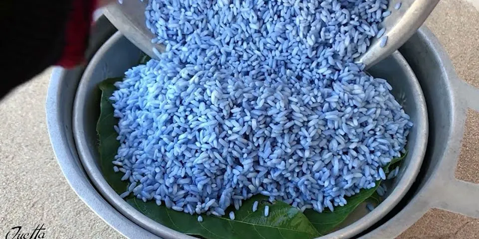 Cách lấy màu hoa đậu biếc nấu xôi