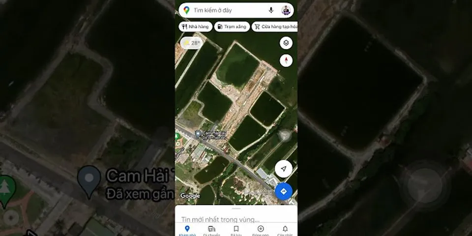 Cách lưu địa điểm trên Google Map iOS