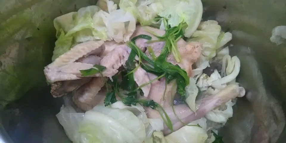 Cách nấu canh bắp cải luộc