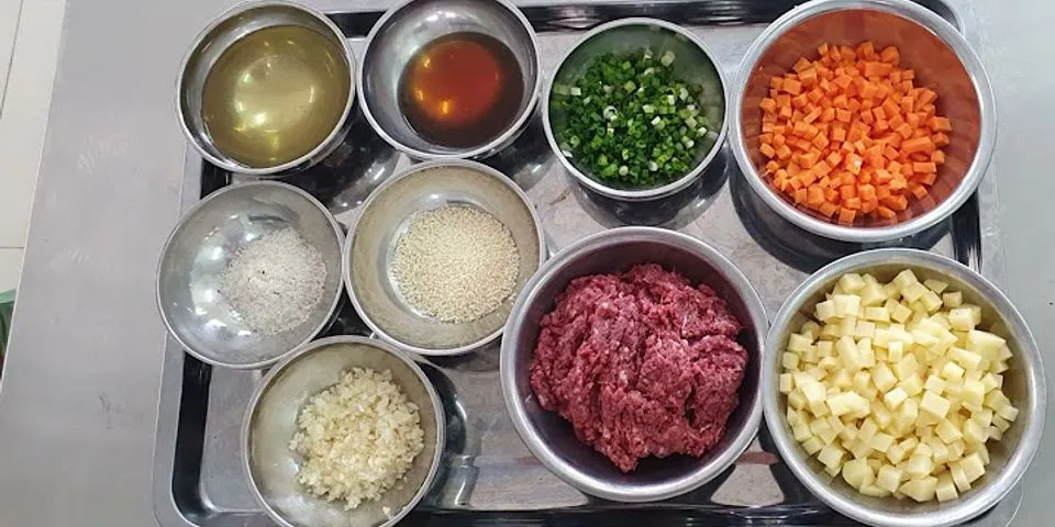Cách nấu canh thịt bò rau củ