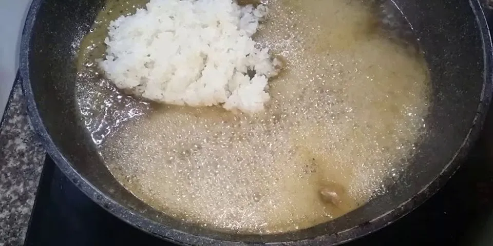 Cách nấu chè con ong bằng đường trắng