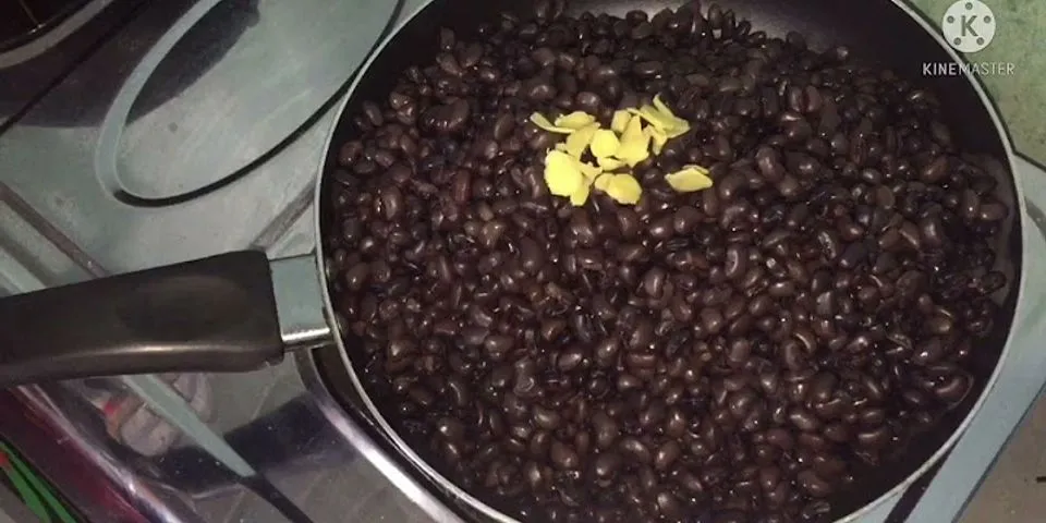 Cách nấu chè đậu đen dẻo ngon