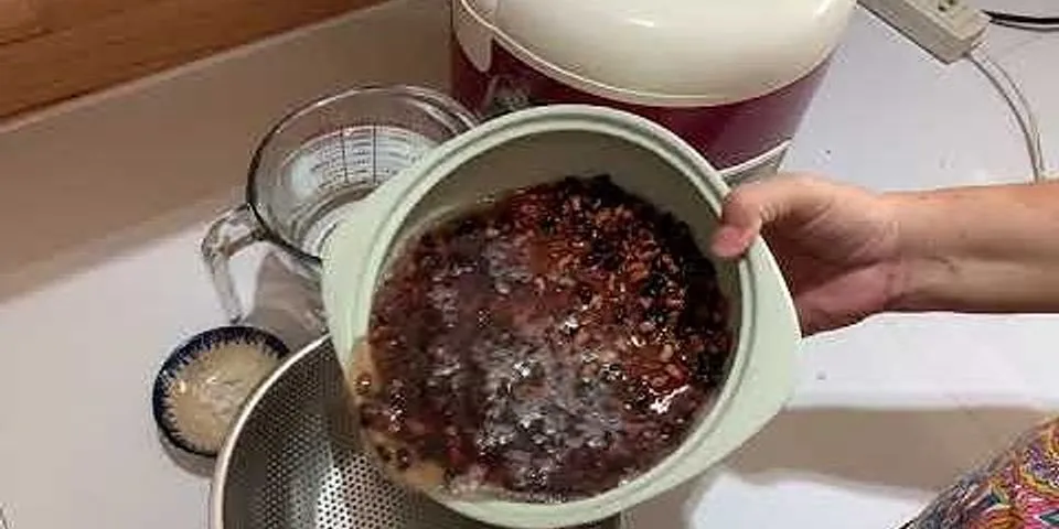 Cách nấu gạo lứt chung với gạo trắng