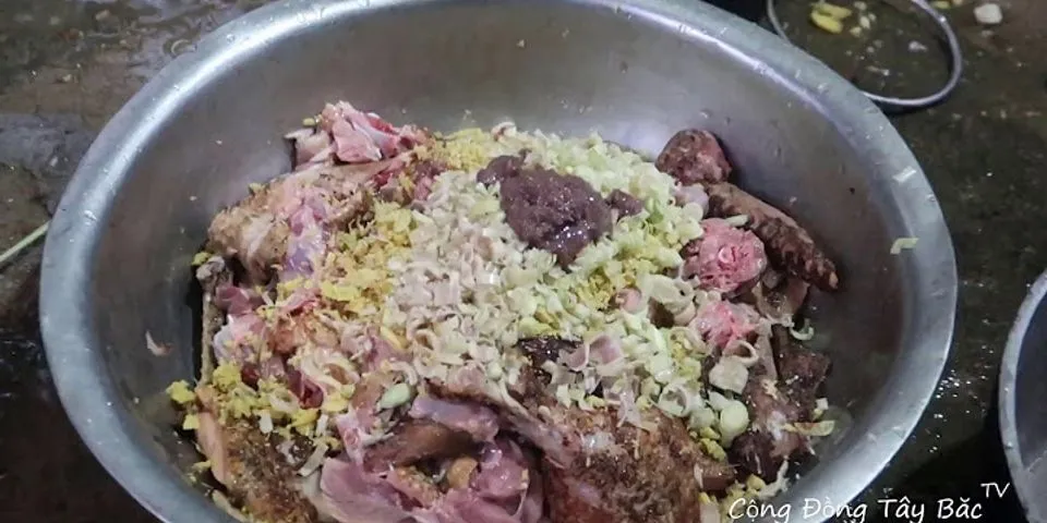 Cách nấu rửa mận thịt vịt