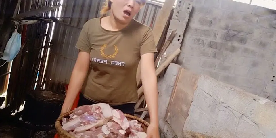 Cách nâu thịt lợn gác bếp