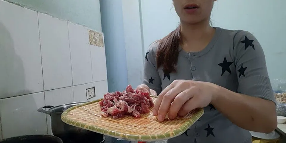 Cách nhặt rau cần xào thịt bò