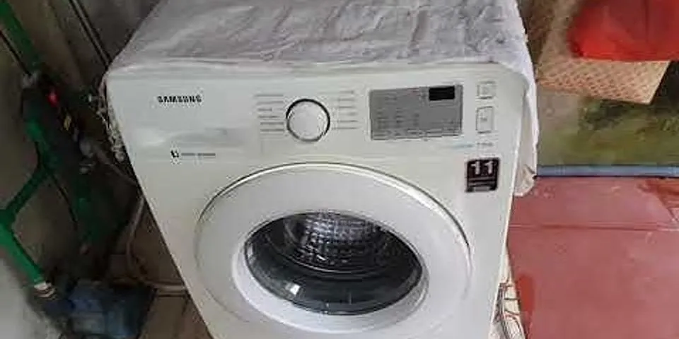 Cách reset máy giặt Samsung inverter cửa ngang