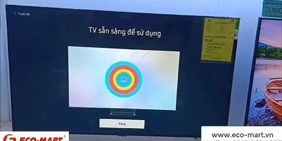 Cách reset tivi Samsung bằng phím cùng
