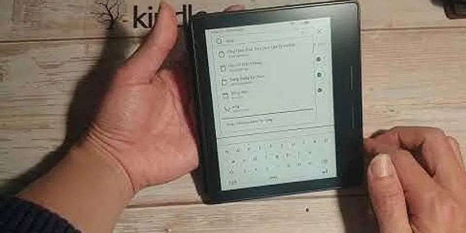 Cách tải file PDF vào Kindle