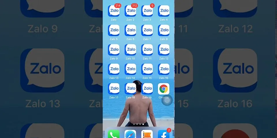 Cách tải Zalo về điện thoại iPhone 7