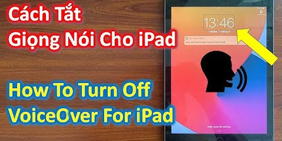 Cách tắt tiếng video trên iPad