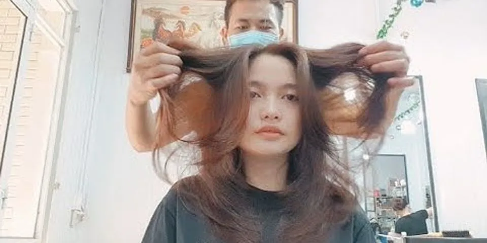 cách vuốt tóc layer