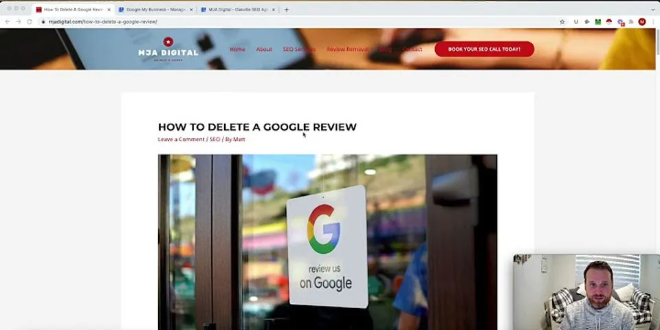 Can I delete my Google review?