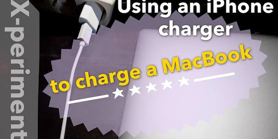 Can you charge an Apple laptop with a phone charger?