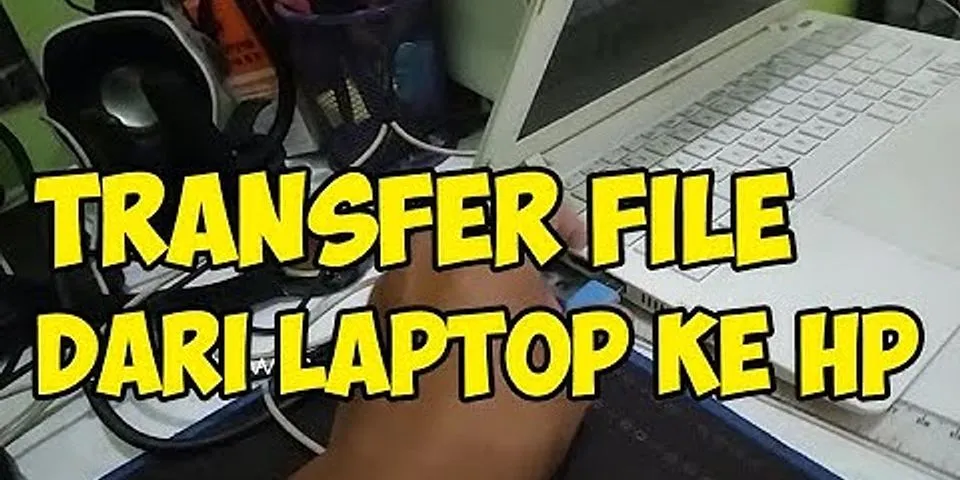 Cara transfer file dari laptop ke laptop dengan kabel USB Type C
