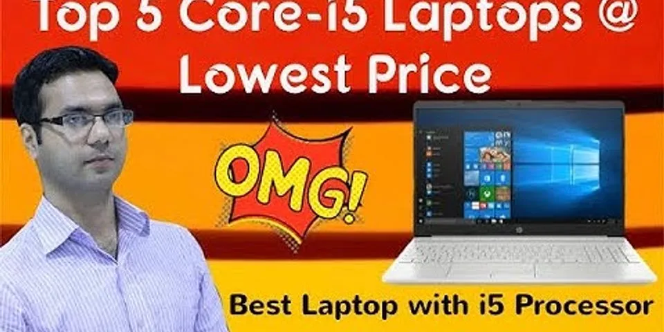 Cheap laptop with i5 processor