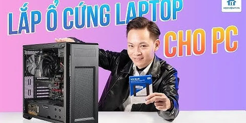 Chuẩn ổ cứng laptop