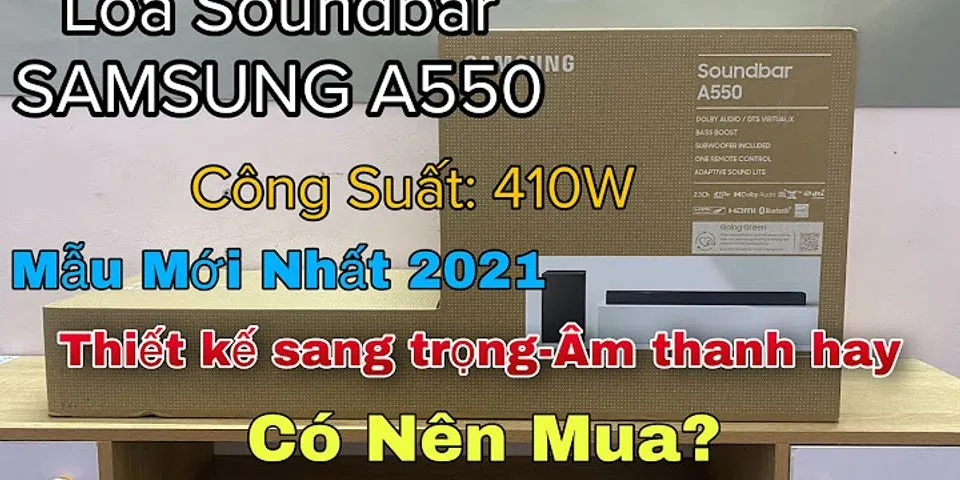 Đánh giá Loa Samsung T550