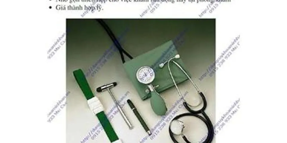 Top 8 dụng cụ nghề bác sĩ