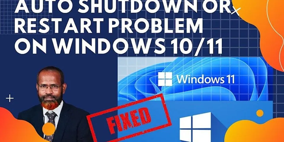 Fix laptop auto shutdown