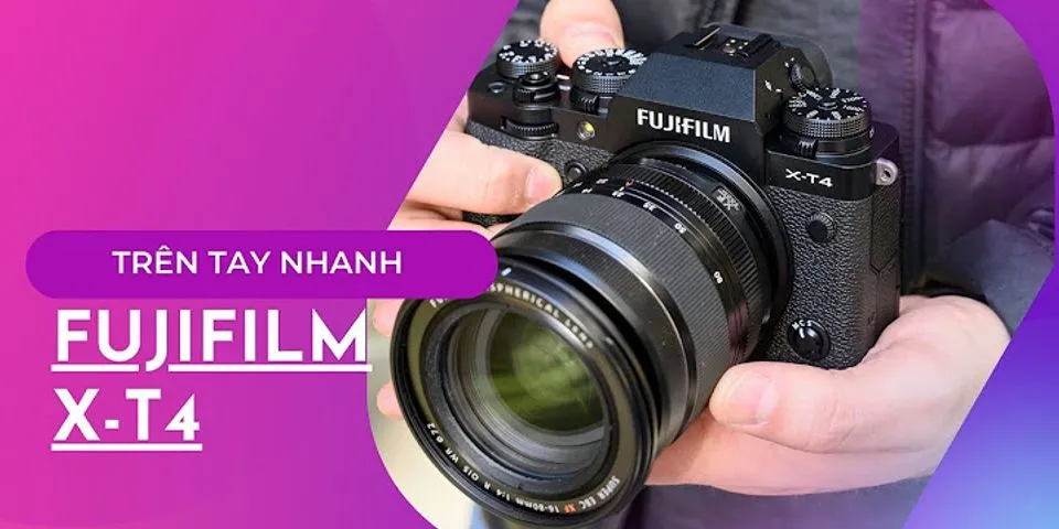 Fujifilm XT4 giá bao nhiều