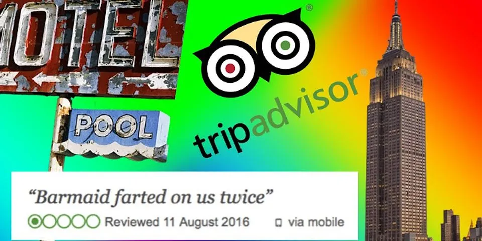 Funny TripAdvisor review responses