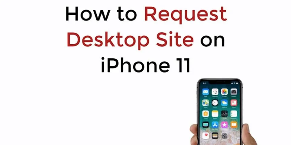 Iphone 11 desktop