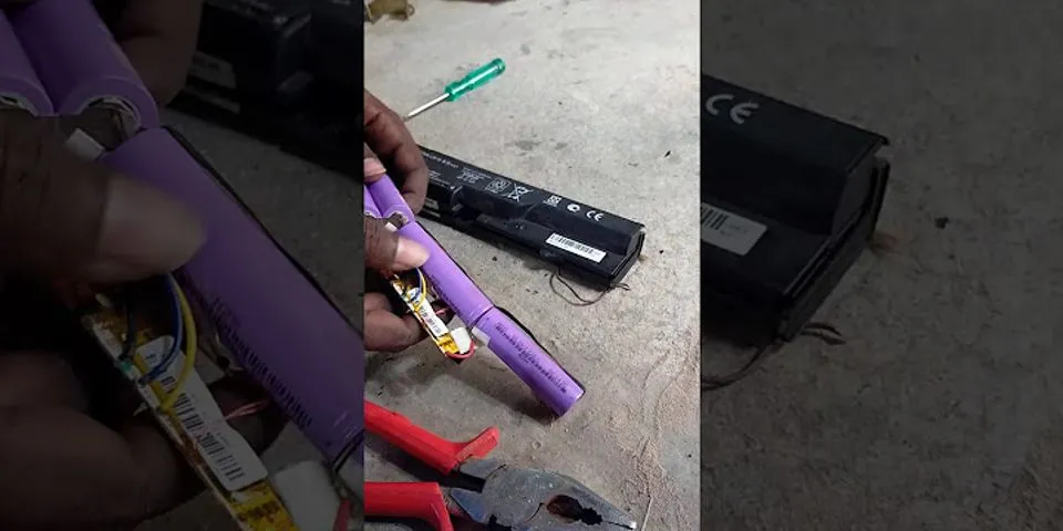 Laptop battery parts