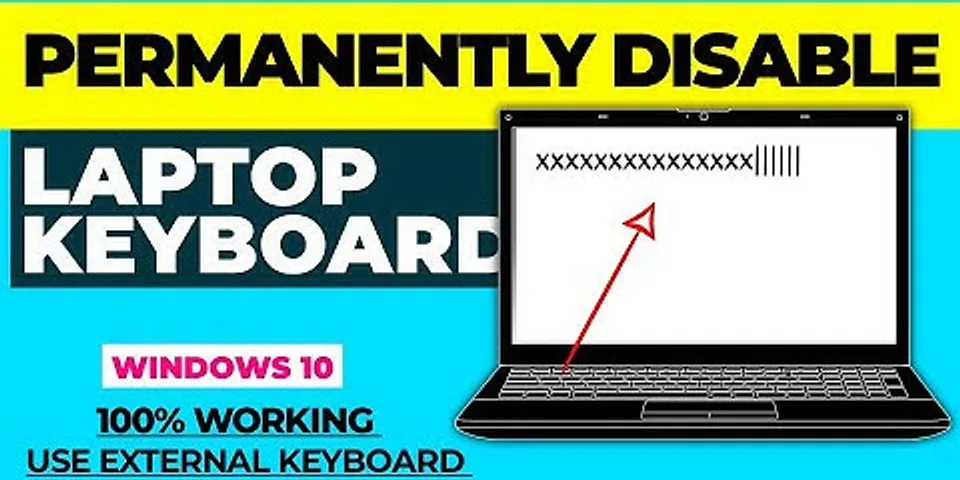 Laptop lock keyboard