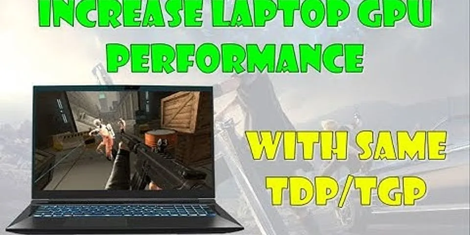 Low TDP laptop