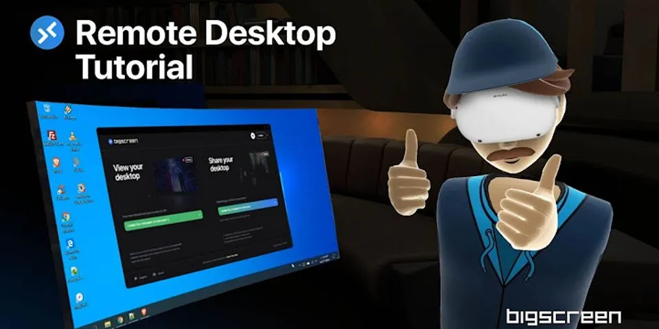 Quest 2 Virtual Desktop