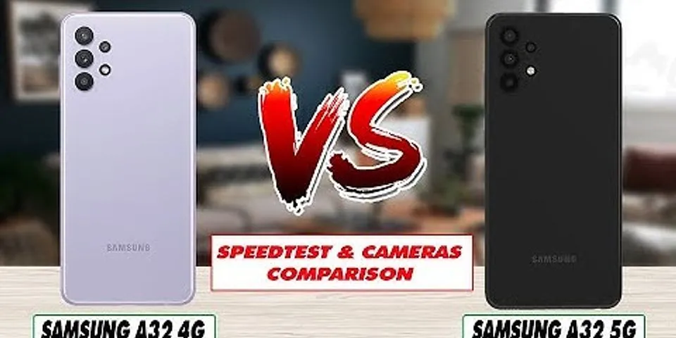 Samsung a32 vs samsung a32 5g