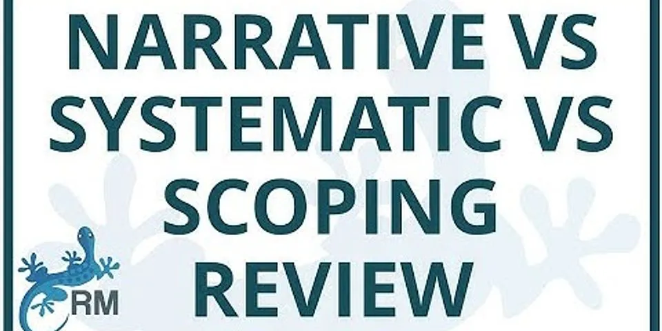 Scoping review abstract