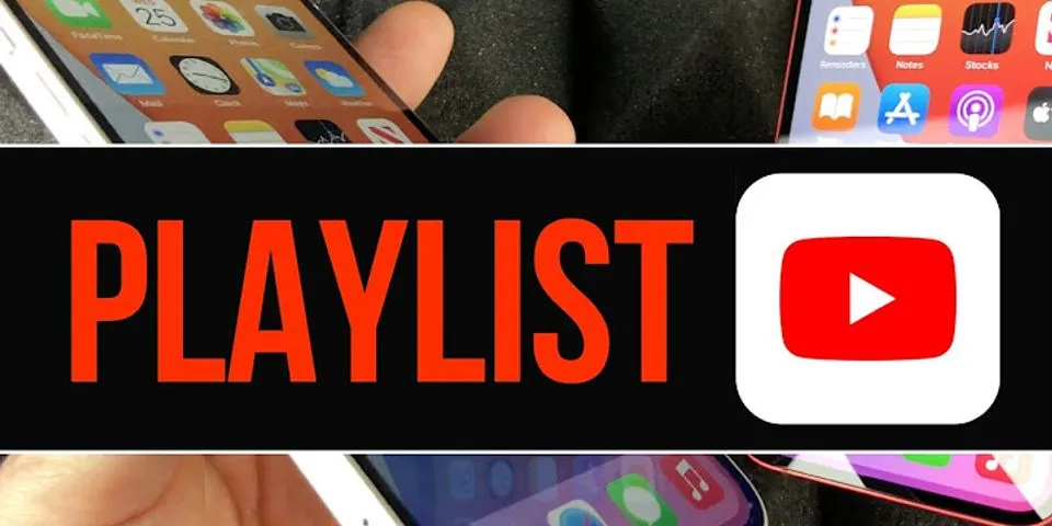 Share YouTube playlist iphone