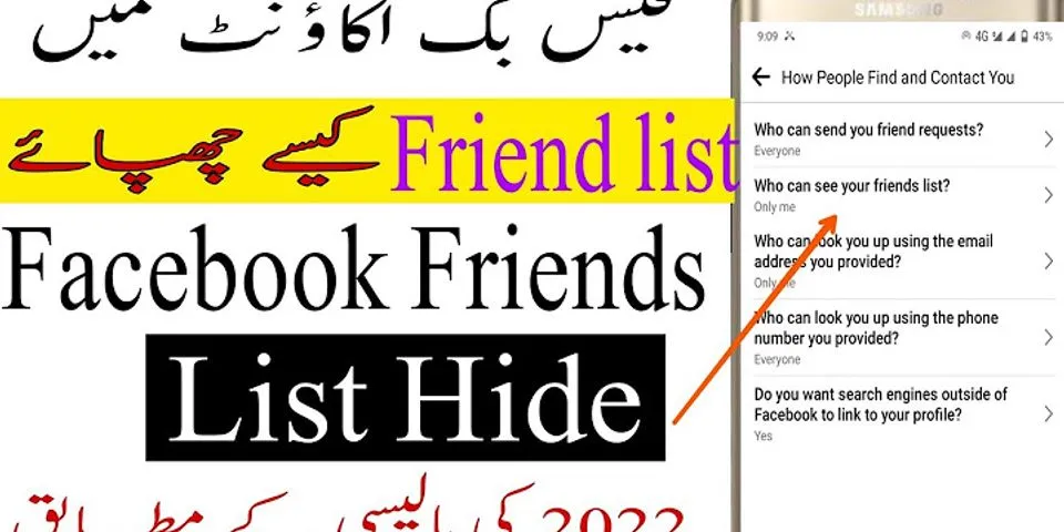 Should you hide your friends list on Facebook