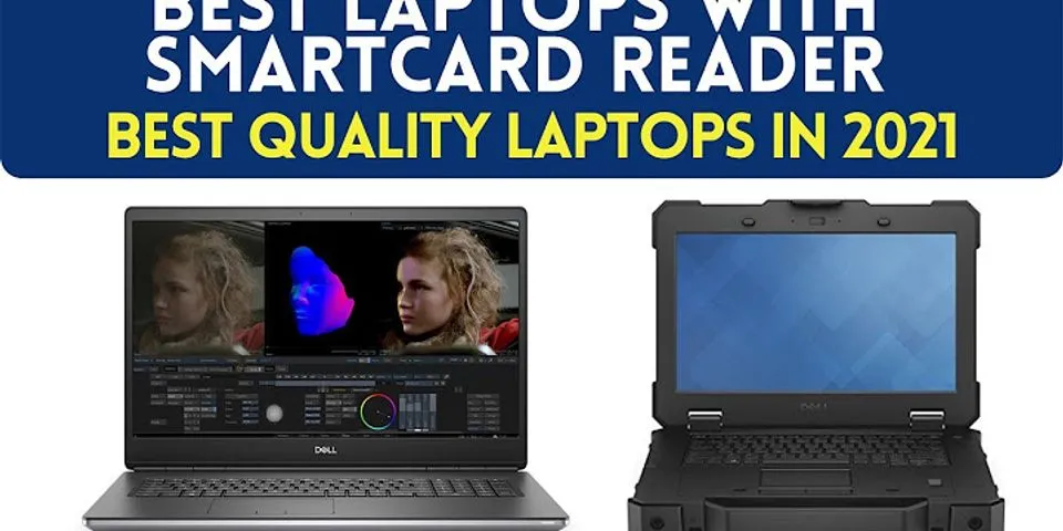 Smart card reader laptop