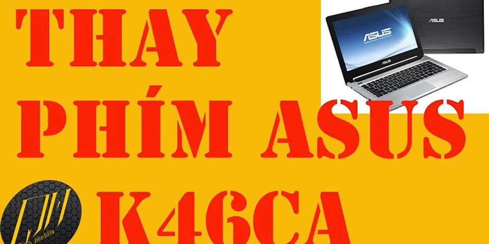 Thay bàn phím laptop Asus Đà Nẵng