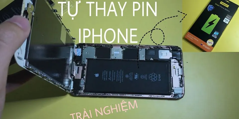 Thay pin iPhone 6S Plus Pisen