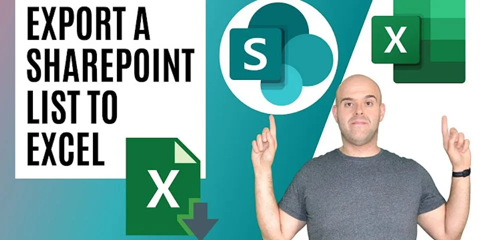 To export a list SharePoint Foundation