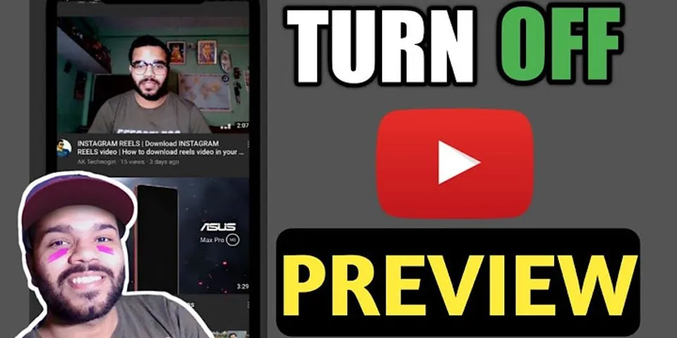 Turn off YouTube preview android
