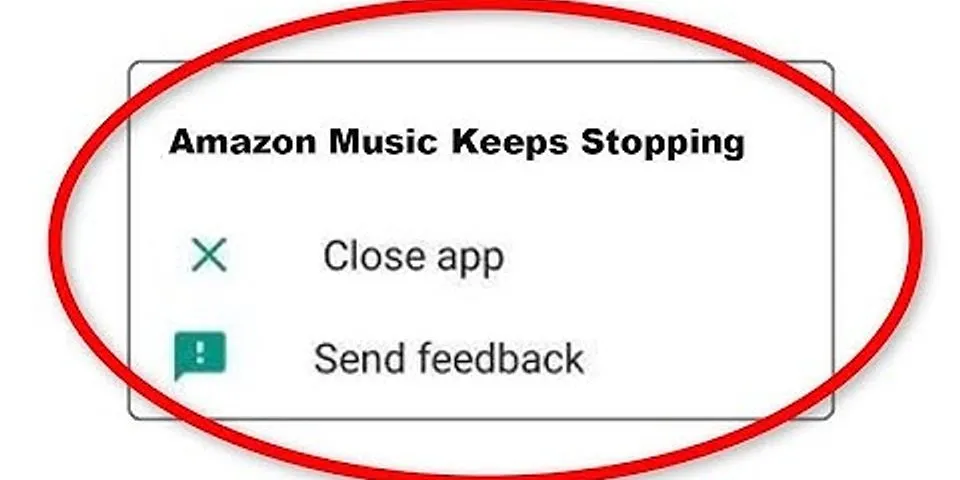 Why does Amazon Music keep stopping iPhone