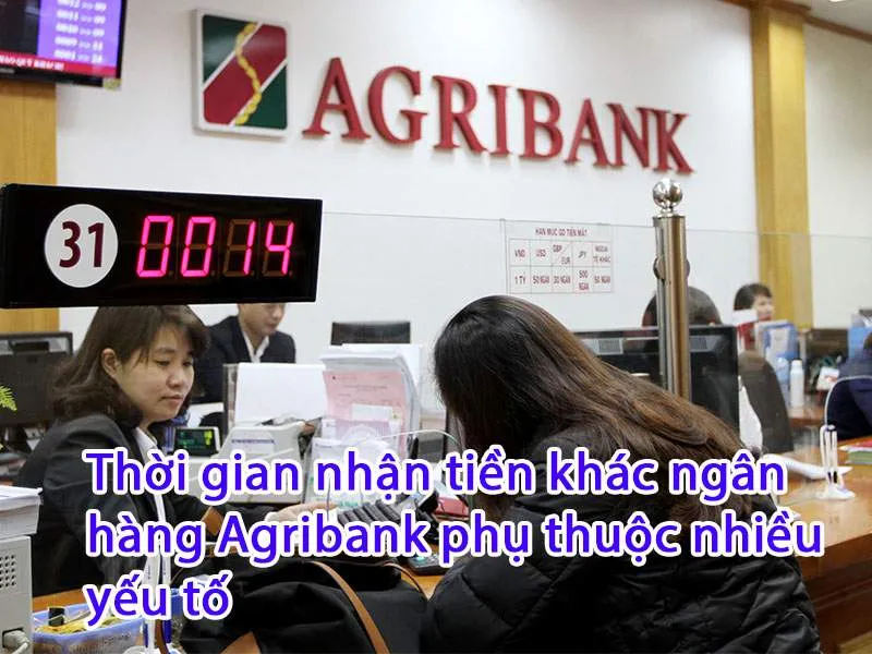 Chuyển tiền từ Agribank sang Vietcombank mất bao lâu?