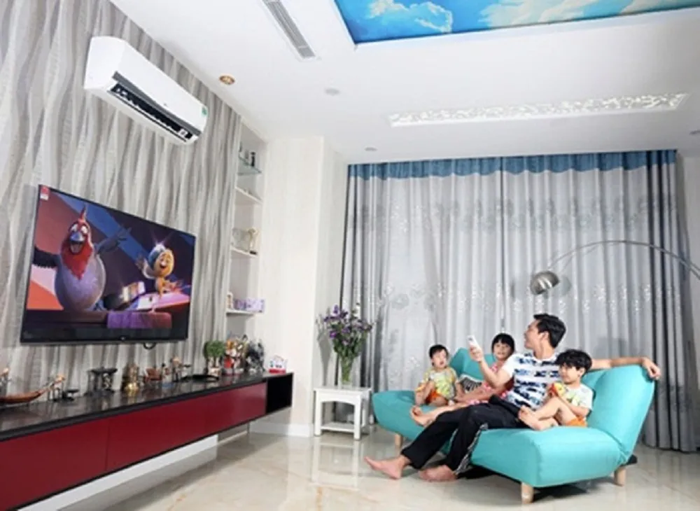 Hình ảnh gia đình tại căn hộ Chung cư ở Hà Nội.