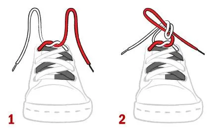 Cách buộc dây giày