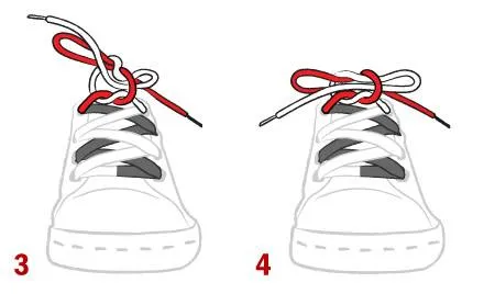 Cách buộc dây giày đúng cách để không bị tuột