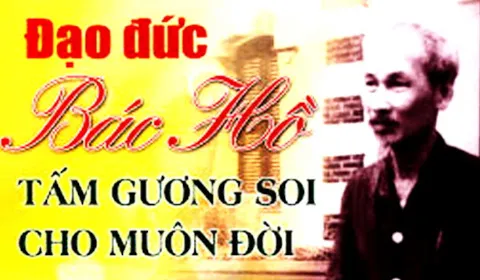 Học tập và làm theo tấm gương đạo đức Hồ Chí Minh